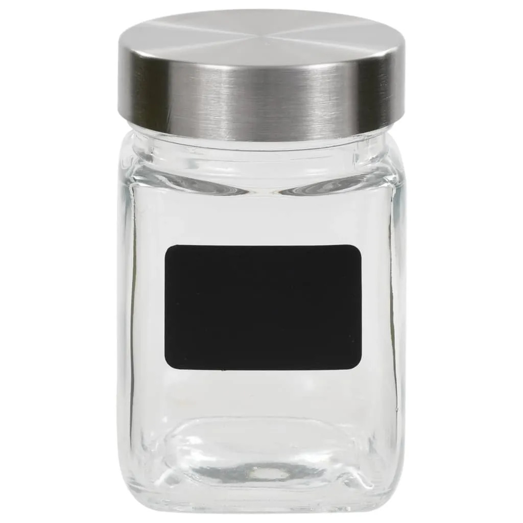 Storage Jars with Sticker 12 pcs 300 ml