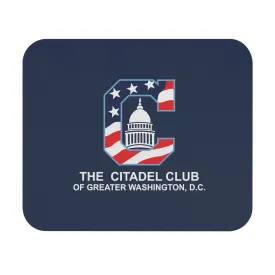 The Citadel, Alumni Club, Washington D.C. Club Logo, Navy Blue Mouse Pad (Rectangle)