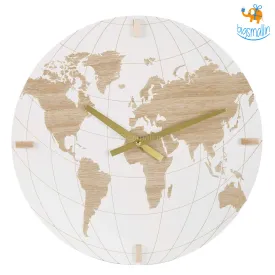 Wanderlust Wall Clock